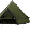 Grand Canyon Indiana 8 Σκηνή Camping Teepee Πράσινη 4 Εποχών για 8 Άτομα 400x400x250εκ.