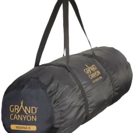 Grand Canyon Indiana 8 Σκηνή Camping Teepee Πράσινη 4 Εποχών για 8 Άτομα 400x400x250εκ.