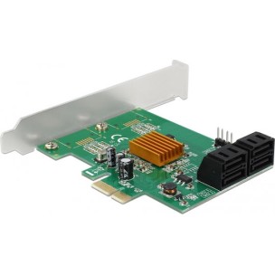 DeLock Κάρτα PCIe σε 4 θύρες SATA