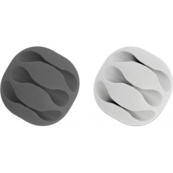 DeLock 18297 Clips Οργάνωσης Καλωδίων 6τμχ Λευκό