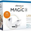 Devolo Magic 2 LAN Triple (8510) Powerline Διπλού Kit για Ενσύρματη Σύνδεση με Passthrough Πρίζα και 3 Θύρες Gigabit Ethernet
