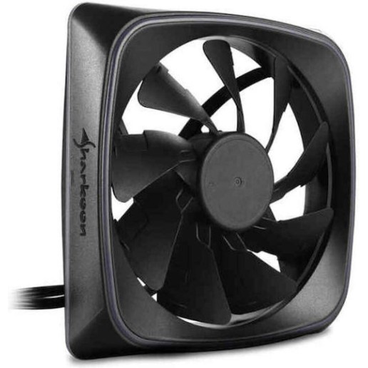 Sharkoon Shark Lights RGB Case Fan 120mm με Σύνδεση 3-Pin