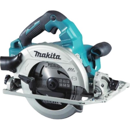 Makita Δισκοπρίονο Brushless 18V Solo με Σύστημα Αναρρόφησης