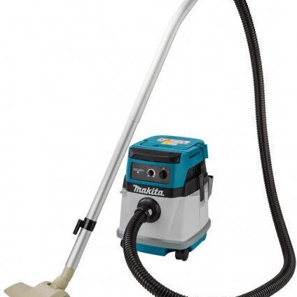 Makita Επαναφορτιζόμενη Σκούπα Υγρών / Στερεών Χωρίς Φορτιστή και Μπαταρία με Πλαστικό Κάδο 15lt