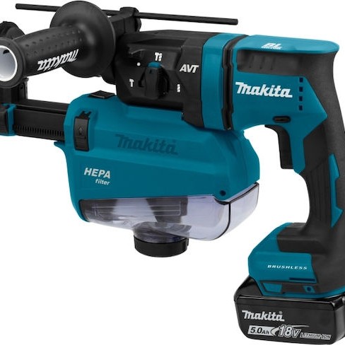 Makita Κρουστικό Σκαπτικό Πιστολέτο Μπαταρίας Brushless 18V Solo με Υποδοχή SDS Plus