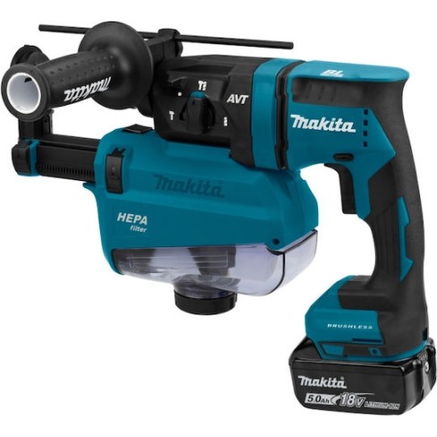 Makita Κρουστικό Σκαπτικό Πιστολέτο Μπαταρίας Brushless 18V Solo με Υποδοχή SDS Plus