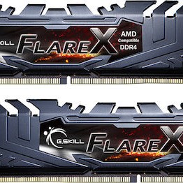 G.Skill Flare X DDR4 64GB RAM με 4x16GB Modules και Ταχύτητα 3200 για Desktop