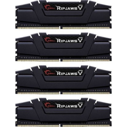 G.Skill Ripjaws V DDR4 64GB RAM με 4x16GB Modules και Ταχύτητα 3600 για Desktop