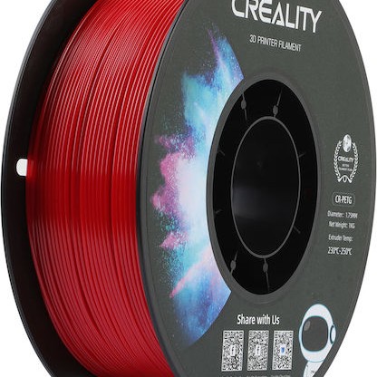 Creality3D PETG 3D Printer Filament 1.75mm Κόκκινο 1kg
