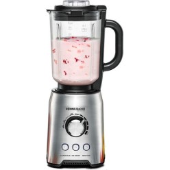 Rommelsbacher MX 1250 Μπλέντερ για Smoothies με Γυάλινη Κανάτα 1.75lt 1200W Μαύρο