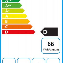 AEG DEB2531S Πτυσσόμενος Απορροφητήρας 56cm Λευκός