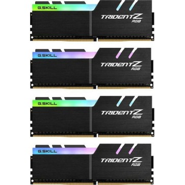 G.Skill Trident Z RGB DDR4 32GB RAM με 4x8GB Modules και Ταχύτητα 3600 για Desktop