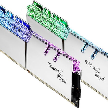 G.Skill Trident Z Royal DDR4 32GB RAM με 2x16GB Modules και Ταχύτητα 3600 για Desktop