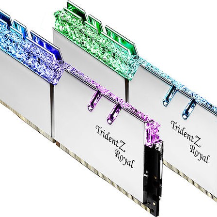 G.Skill Trident Z Royal DDR4 32GB RAM με 2x16GB Modules και Ταχύτητα 3600 για Desktop