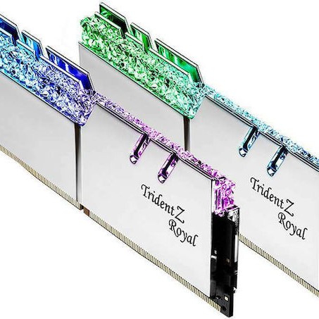 G.Skill Trident Z Royal DDR4 32GB RAM με 2x16GB Modules και Ταχύτητα 3600 για Desktop