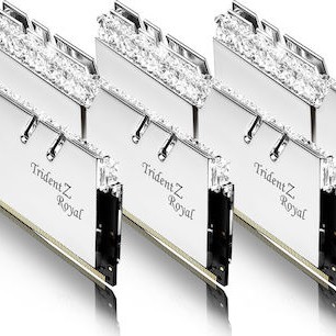 G.Skill Trident Z Royal DDR4 64GB RAM με 4x16GB Modules και Ταχύτητα 3600 για Desktop