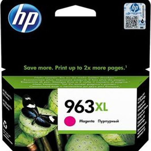 HP 963XL Γνήσιο Μελάνι Εκτυπωτή InkJet Ματζέντα (3JA28AE)