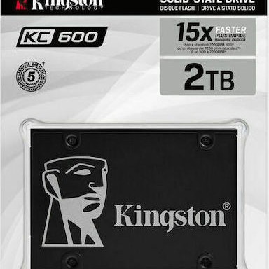 Kingston KC600 SSD 2TB 2.5'' SATA III