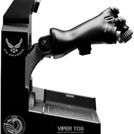 Thrustmaster Throttle Quadrant System Viper Tqs Joystick Ενσύρματο Συμβατό με PC