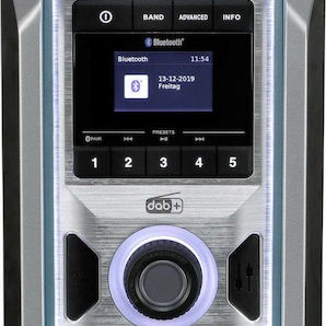 Makita DMR115 Επιτραπέζιο Ραδιόφωνο Επαναφορτιζόμενο DAB+ με Bluetooth Μπλε