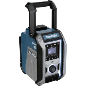 Makita DMR115 Επιτραπέζιο Ραδιόφωνο Επαναφορτιζόμενο DAB+ με Bluetooth Μπλε