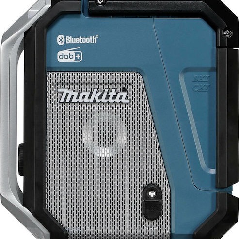 Makita DMR115 Επιτραπέζιο Ραδιόφωνο Επαναφορτιζόμενο DAB+ με Bluetooth Μπλε