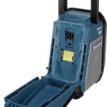 Makita DMR115 Επιτραπέζιο Ραδιόφωνο Επαναφορτιζόμενο DAB+ με Bluetooth Μπλε