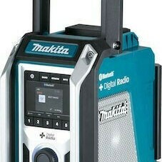 Makita DMR115 Επιτραπέζιο Ραδιόφωνο Επαναφορτιζόμενο DAB+ με Bluetooth Μπλε