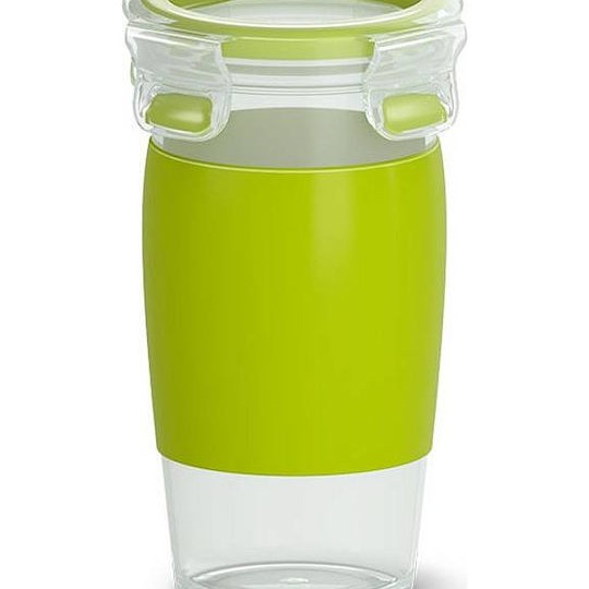 Emsa Clip & Go Δοχείο Φαγητού Πλαστικό Πράσινο 450ml