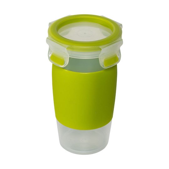 Emsa Clip & Go Δοχείο Φαγητού Πλαστικό Πράσινο 450ml