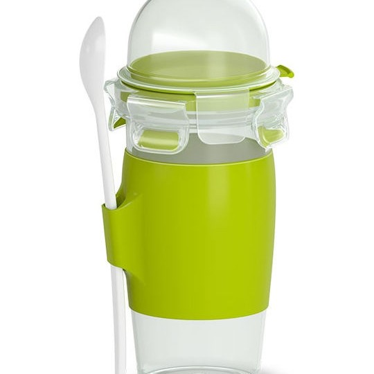 Emsa Clip & Go Δοχείο Φαγητού Πλαστικό Πράσινο 450ml