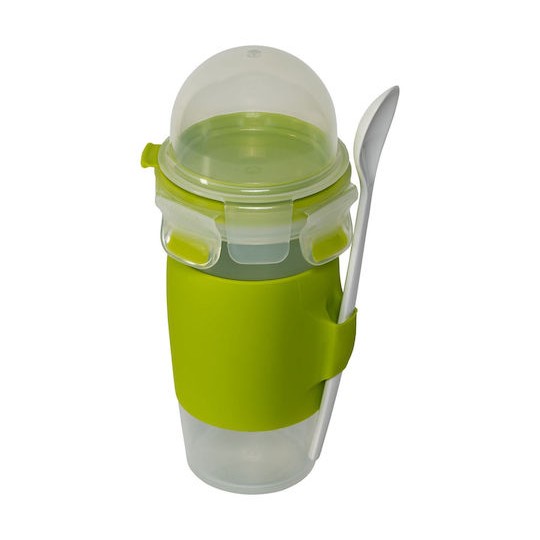 Emsa Clip & Go Δοχείο Φαγητού Πλαστικό Πράσινο 450ml