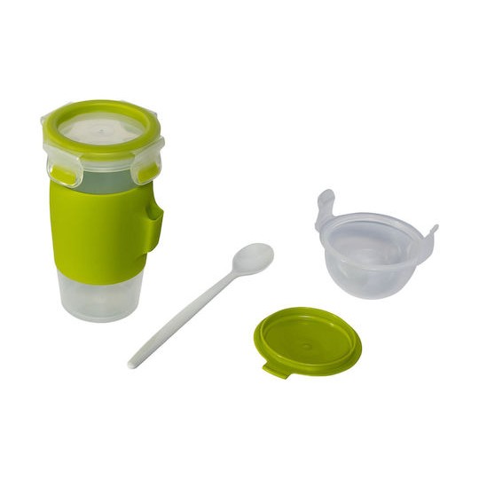 Emsa Clip & Go Δοχείο Φαγητού Πλαστικό Πράσινο 450ml