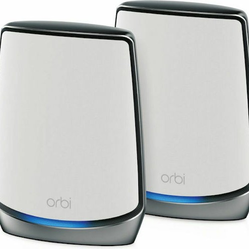 NetGear Orbi RBK852 Mesh Access Point Wi‑Fi 5 Tri Band (2.4 & 5 & 5GHz) σε Διπλό Kit