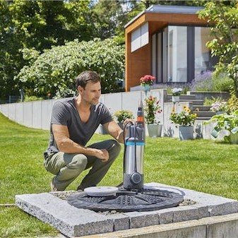 Gardena 5900/4 Μονοφασική Αντλία Ακαθάρτων / Λυμάτων 1.2hp με Φλοτέρ 01768-20