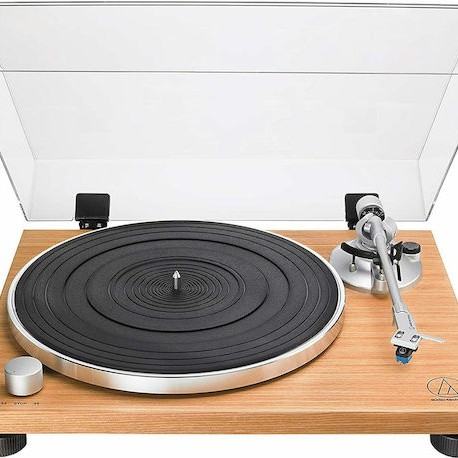 Audio Technica AT-LPW30TK Πικάπ Belt Drive με Προενίσχυση Καφέ