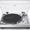 Audio Technica AT-LP120XUSB Πικάπ Direct Drive με Προενίσχυση Ασημί