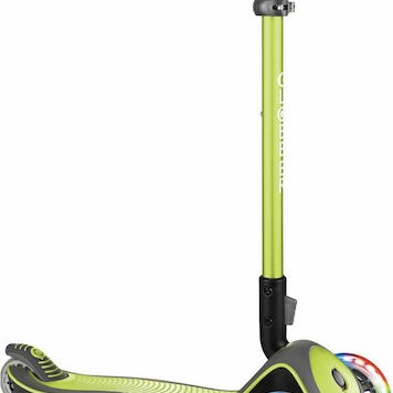 Globber Παιδικό Πατίνι Αναδιπλούμενο Elite Deluxe Lights Τρίτροχο για 3+ Ετών Πράσινο