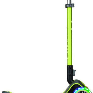 Globber Παιδικό Πατίνι Αναδιπλούμενο Elite Deluxe Lights Τρίτροχο για 3+ Ετών Πράσινο
