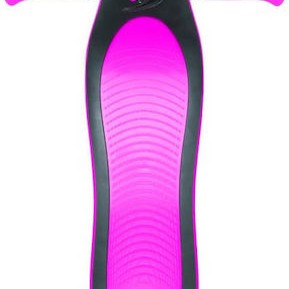 Globber Παιδικό Πατίνι Αναδιπλούμενο Elite Deluxe Lights Τρίτροχο για 3+ Ετών Ροζ
