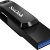 Sandisk Ultra Dual Drive Go 256GB USB 3.1 Stick με σύνδεση USB-A & USB-C Μαύρο