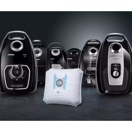 Siemens Σακούλες Σκούπας 4τμχ Συμβατή με Σκούπα Bosch / Siemens