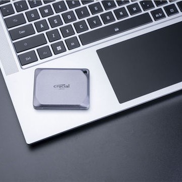 Crucial X9 Pro USB-C Εξωτερικός SSD 1TB Γκρι