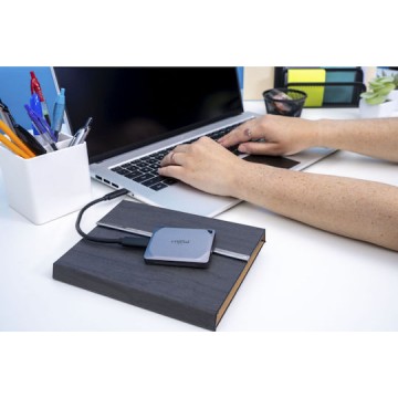 Crucial X9 Pro USB-C Εξωτερικός SSD 1TB Γκρι