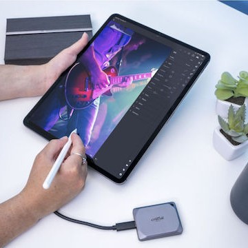 Crucial X9 Pro USB-C Εξωτερικός SSD 4TB Γκρι