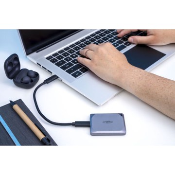 Crucial X9 Pro USB-C Εξωτερικός SSD 4TB Γκρι
