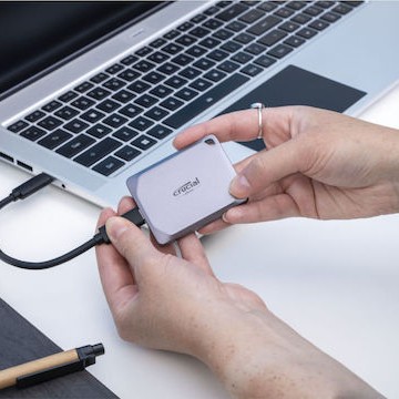 Crucial X9 Pro USB-C Εξωτερικός SSD 4TB Γκρι