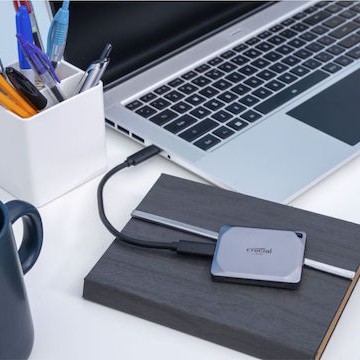 Crucial X9 Pro USB-C Εξωτερικός SSD 4TB Γκρι