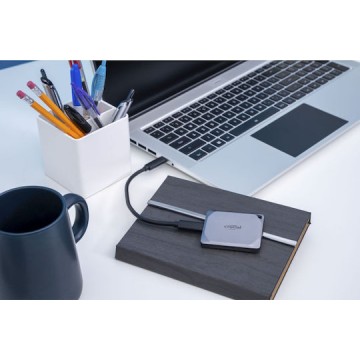 Crucial X9 Pro USB-C Εξωτερικός SSD 4TB Γκρι