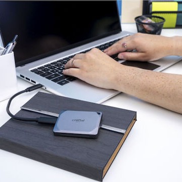 Crucial X9 Pro USB-C Εξωτερικός SSD 4TB Γκρι